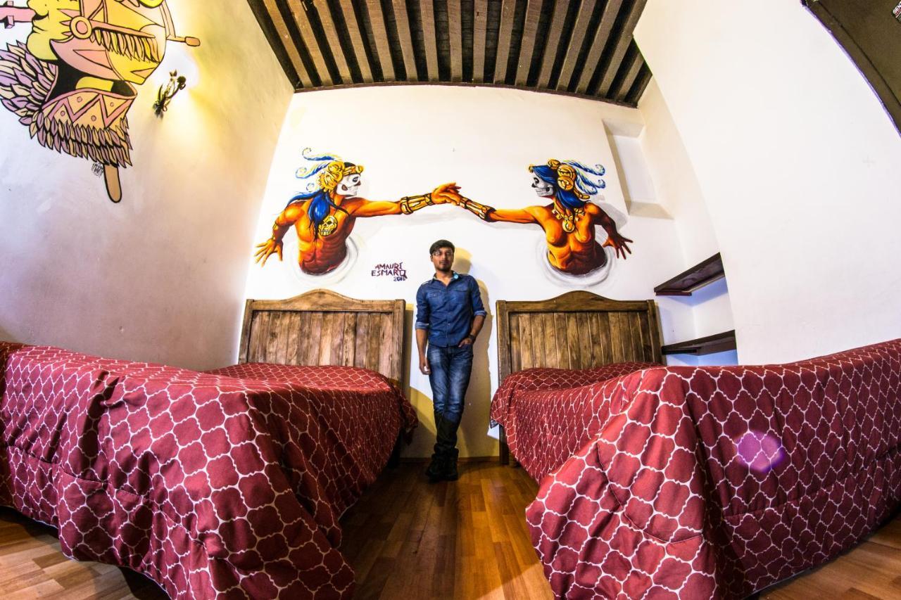 Gente De Mas Hostel プエブラ エクステリア 写真
