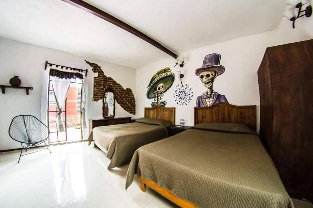 Gente De Mas Hostel プエブラ エクステリア 写真