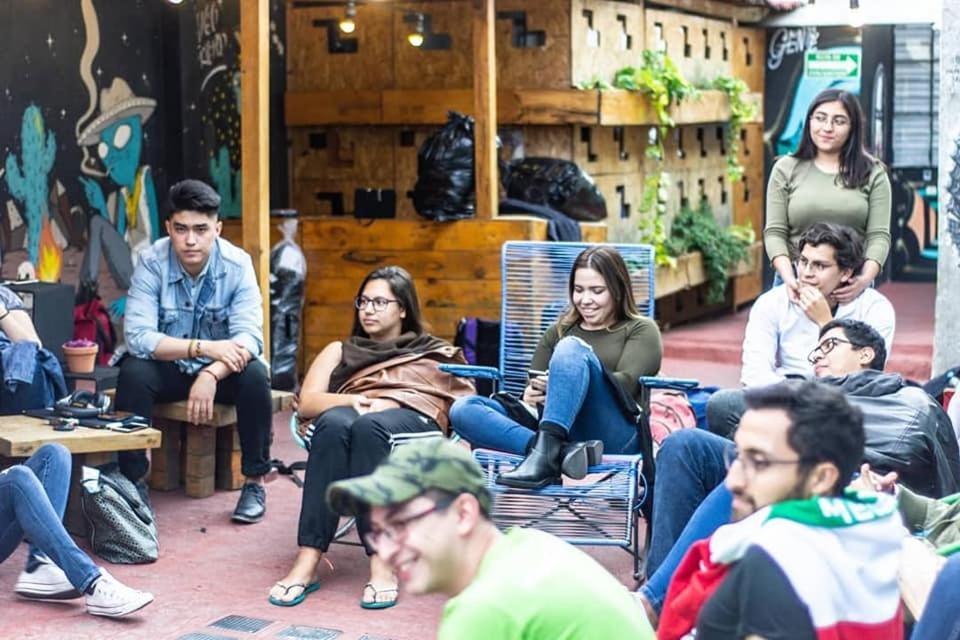 Gente De Mas Hostel プエブラ エクステリア 写真