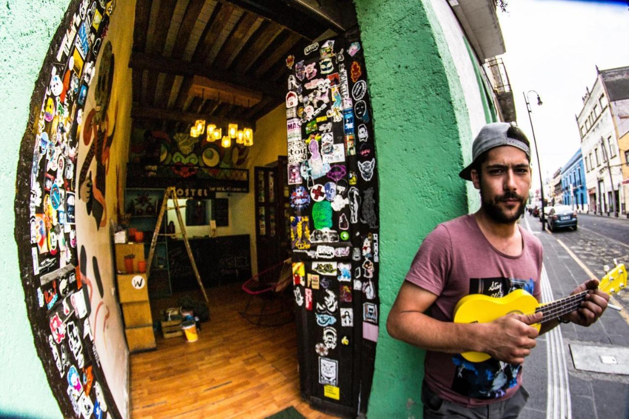 Gente De Mas Hostel プエブラ エクステリア 写真