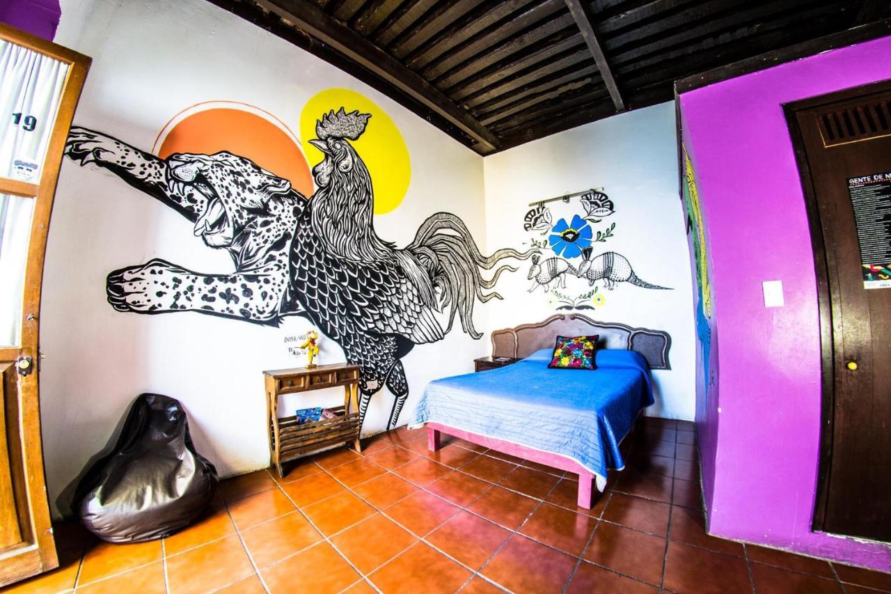 Gente De Mas Hostel プエブラ エクステリア 写真